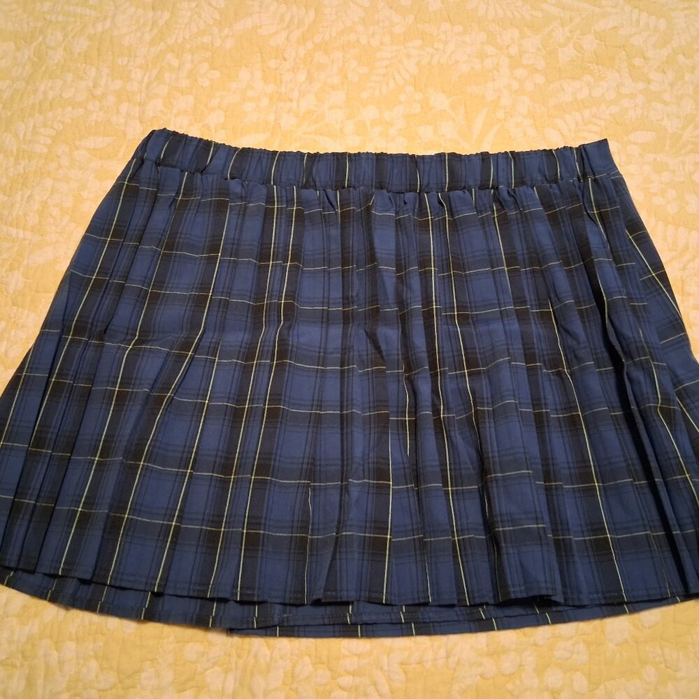 Women's Wild Fable mini skirt, Black/Blue, Size XXL - Picture 5 of 5